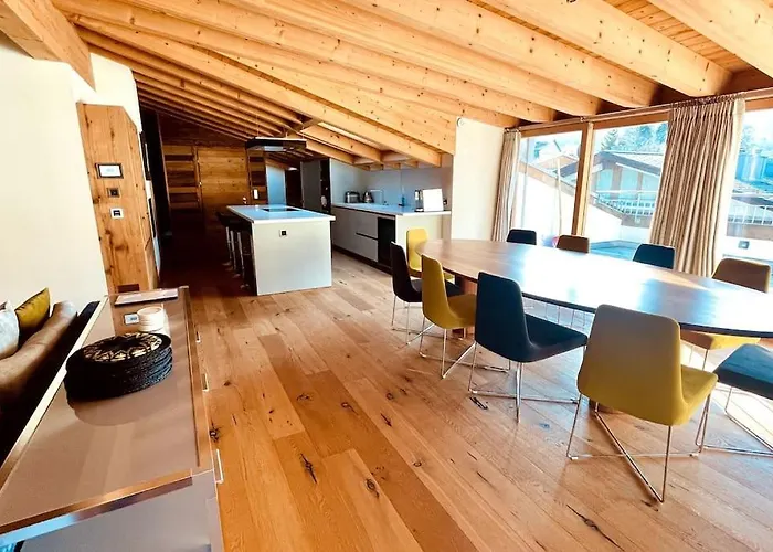 4 Bedroom Penthouse In Waldhaus Appartement Flims