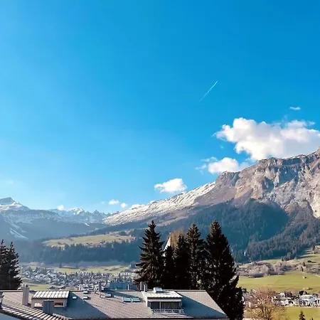 Apartment 4 Bedroom Penthouse In Waldhaus Flims